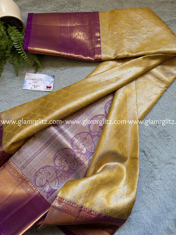 Semi Kanjipuram Silk Saree