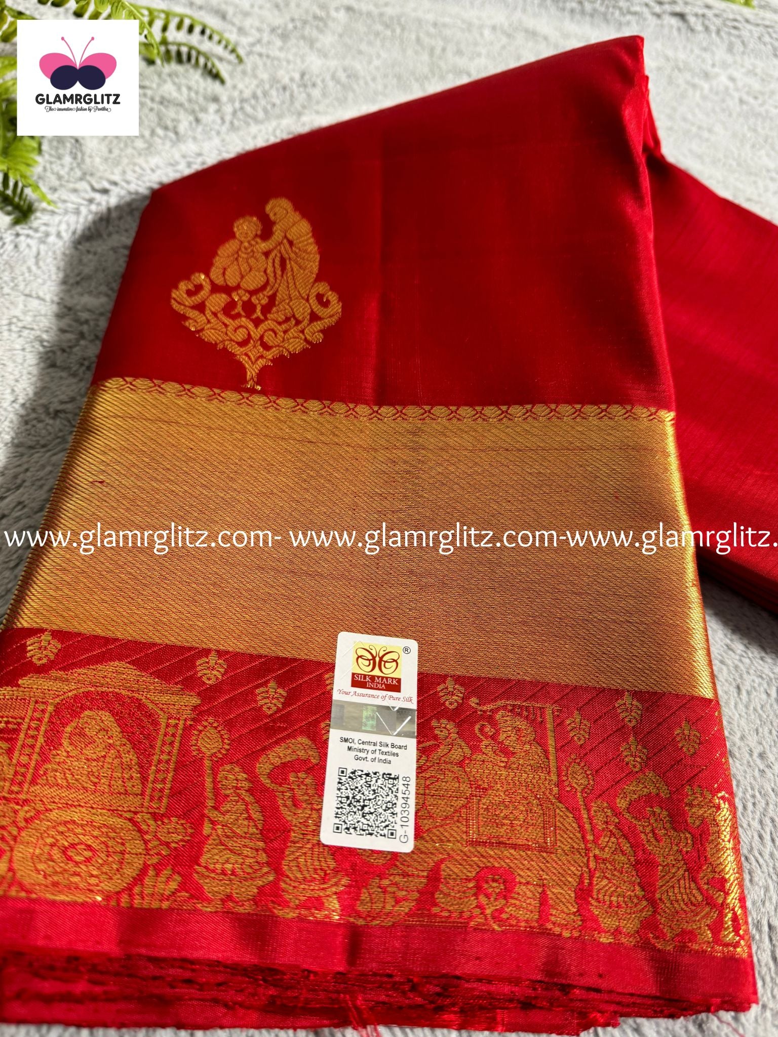 PURE KANJIPURAM HANDLOOM SILK SAREE