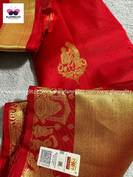 PURE KANJIPURAM HANDLOOM SILK SAREE