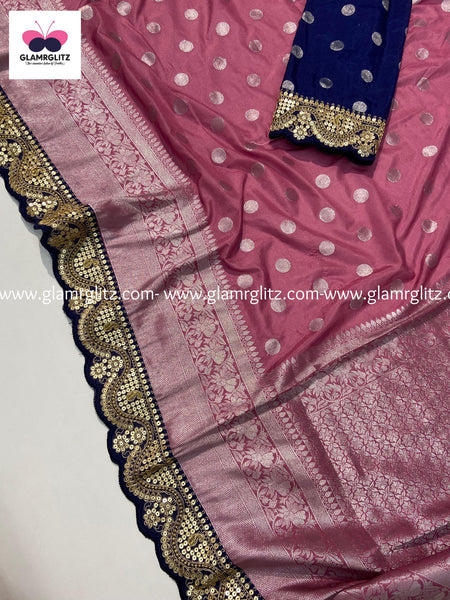 Pure KHADI GEORGETTE Saree