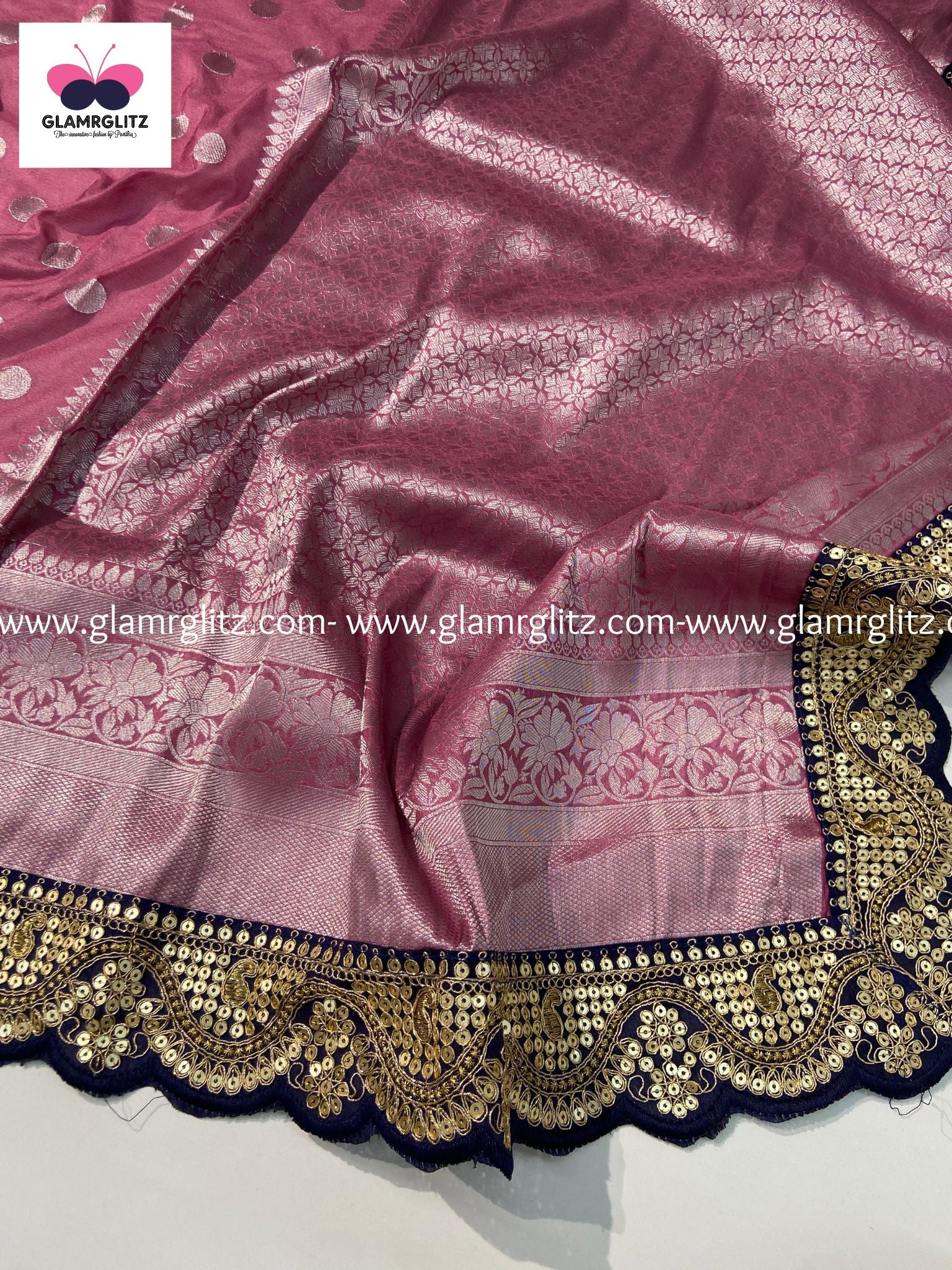 Pure KHADI GEORGETTE Saree