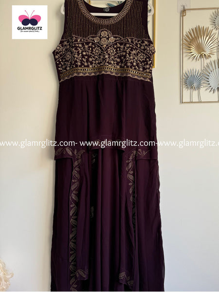 Georgette Fabric Gown