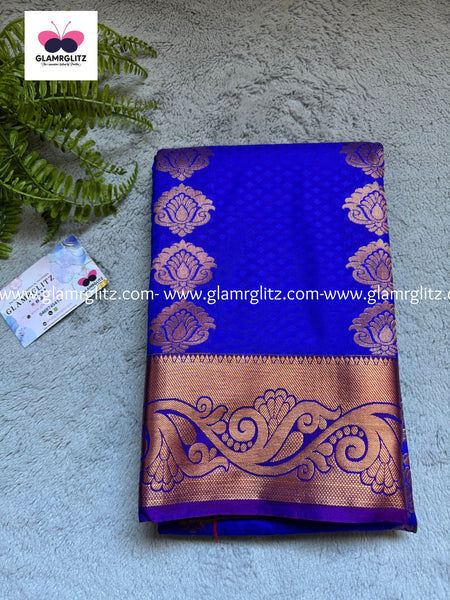 Fancy Soft - Silk Bhutta Embossed Saree