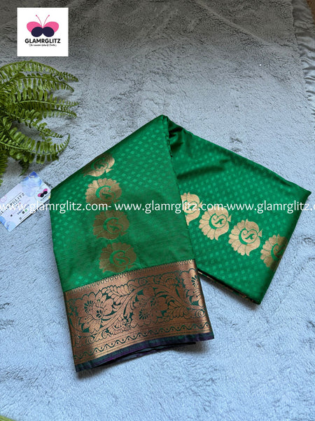 Fancy Soft - Silk Bhutta Embossed Saree