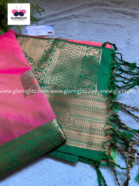 Kanchipuram tana Semi silk Sarees