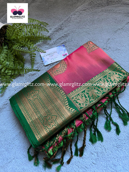 Kanchipuram tana Semi silk Sarees