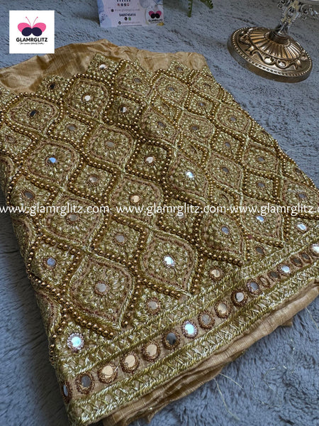 AARI Worked Blouse cut pieces