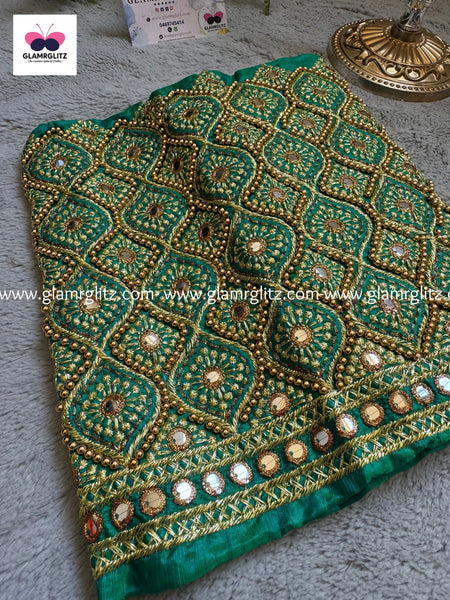 AARI Worked Blouse cut pieces