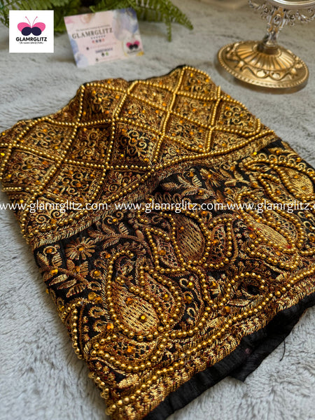 AARI Worked Blouse cut pieces