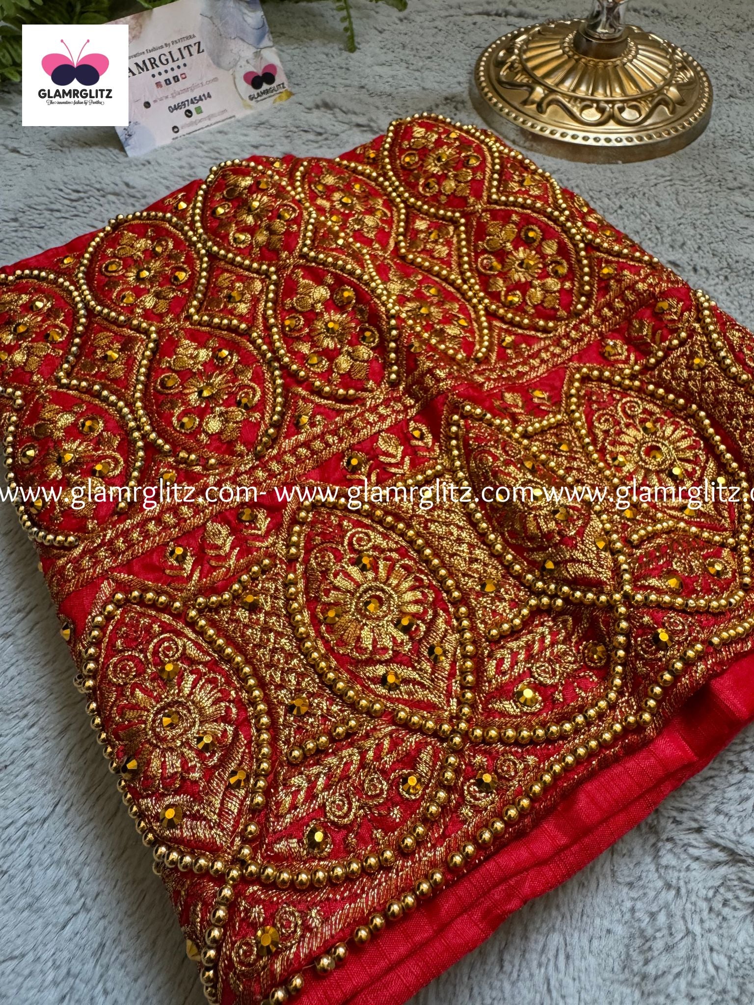 AARI Worked Blouse cut pieces