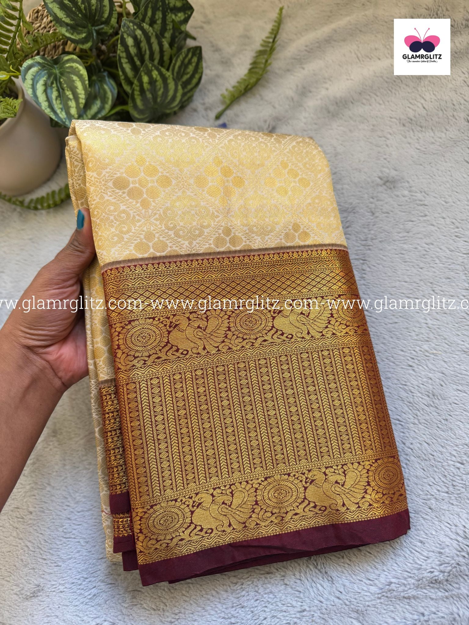 Semi Kanjipuram Silk Saree