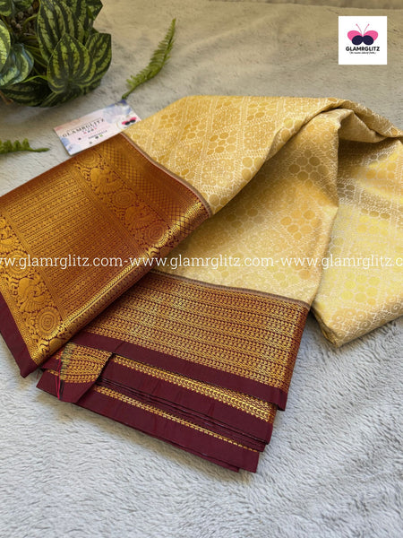 Semi Kanjipuram Silk Saree