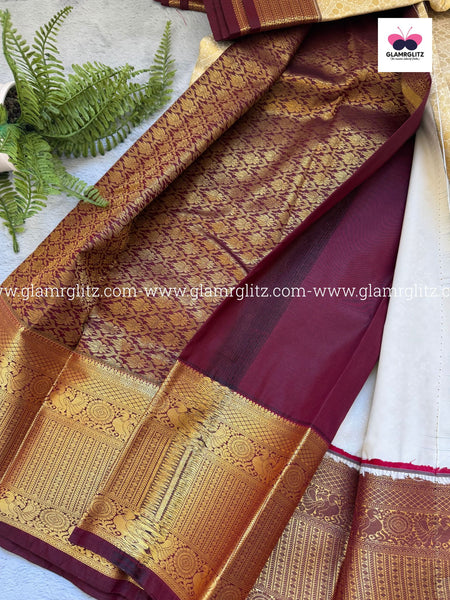 Semi Kanjipuram Silk Saree