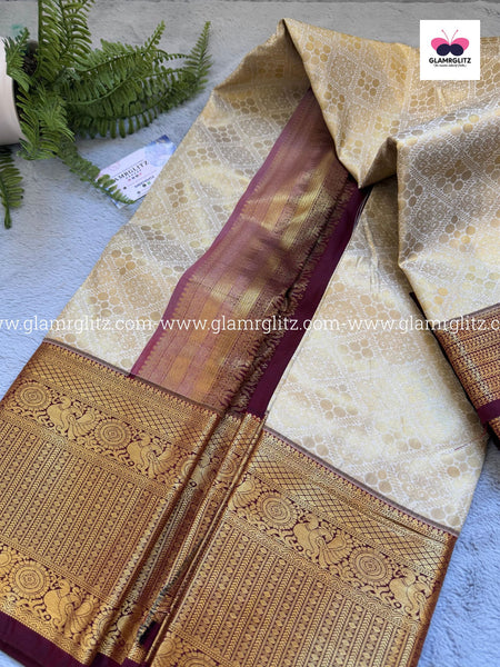 Semi Kanjipuram Silk Saree