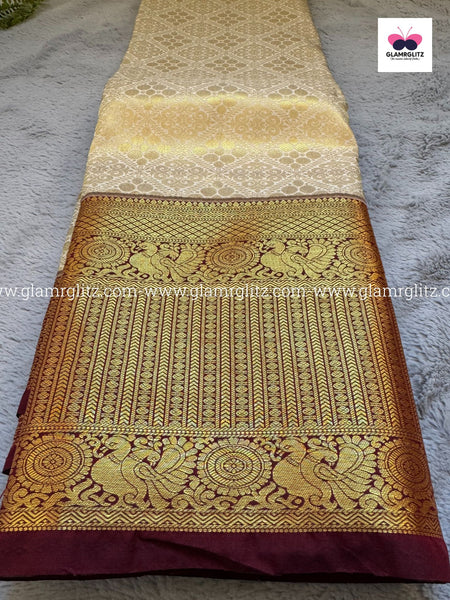 Semi Kanjipuram Silk Saree