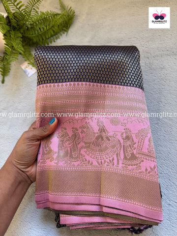 Semi Kanjipuram Silk Saree