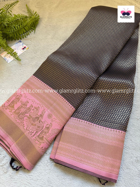Semi Kanjipuram Silk Saree