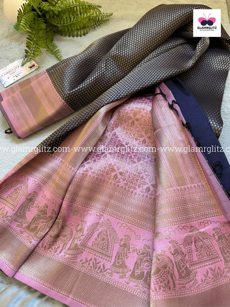 Semi Kanjipuram Silk Saree