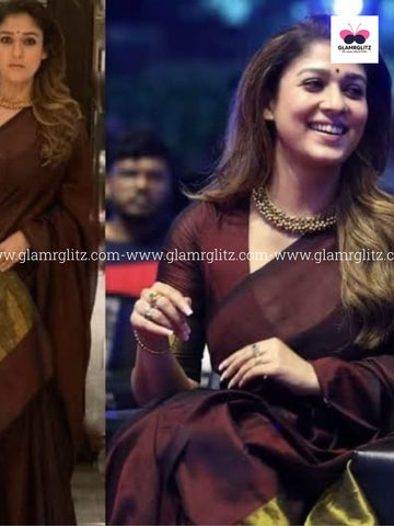 Nayanthara Inspired Khadi Sarees