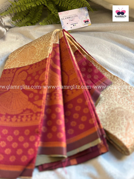 Soft Kubera Silk Saree