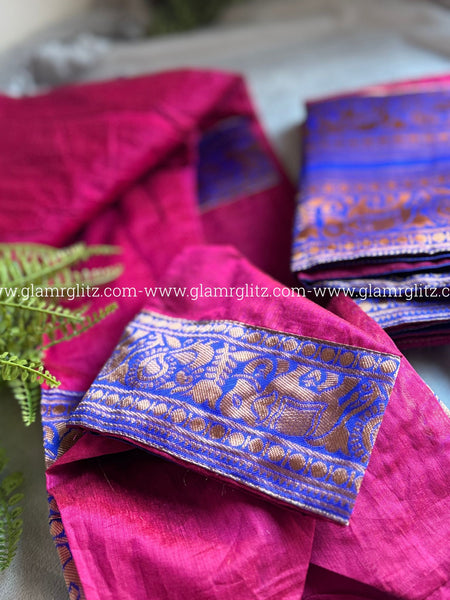Silk Cotton Kurti and Dupatta Set