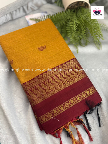 Traditional Kalyani Cotton silk saree