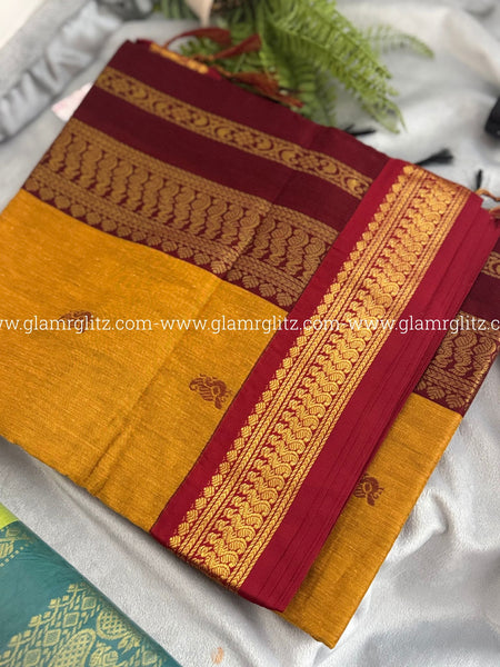 Traditional Kalyani Cotton silk saree