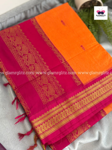 Traditional Kalyani Cotton silk saree