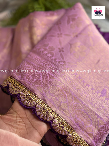 Designer Moonga Soft Silk Sarees