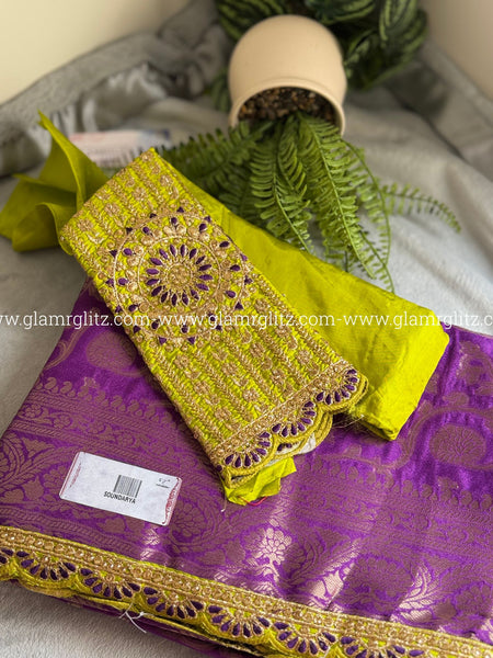 Designer Moonga Soft Silk Sarees