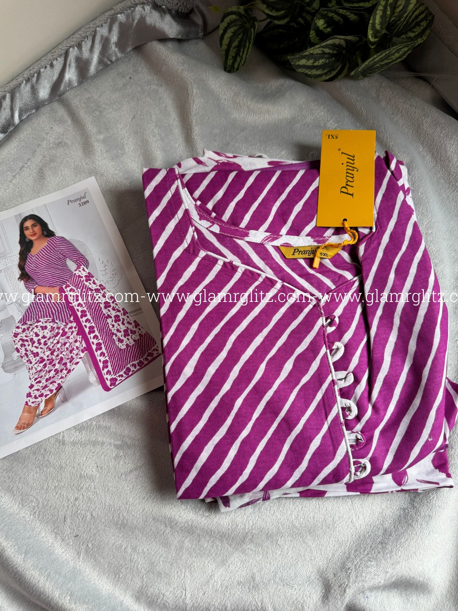 Pure Cotton Patiala Set