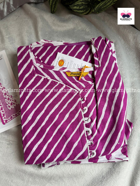 Pure Cotton Patiala Set