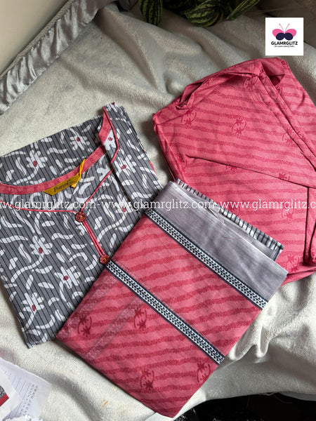 Pure Cotton Patiala Set