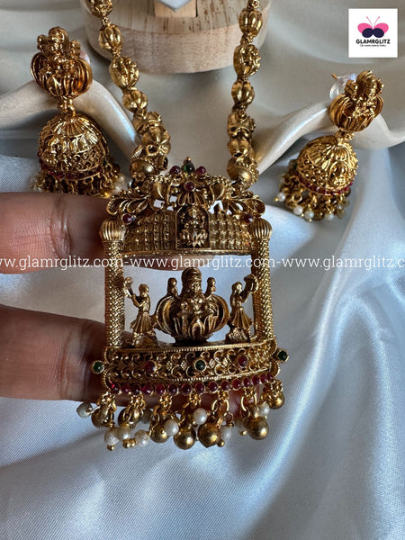 Laxmi Long Haram with Jhumkas