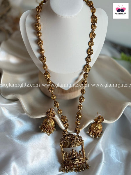 Laxmi Long Haram with Jhumkas