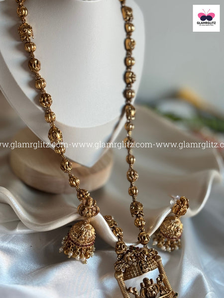Laxmi Long Haram with Jhumkas