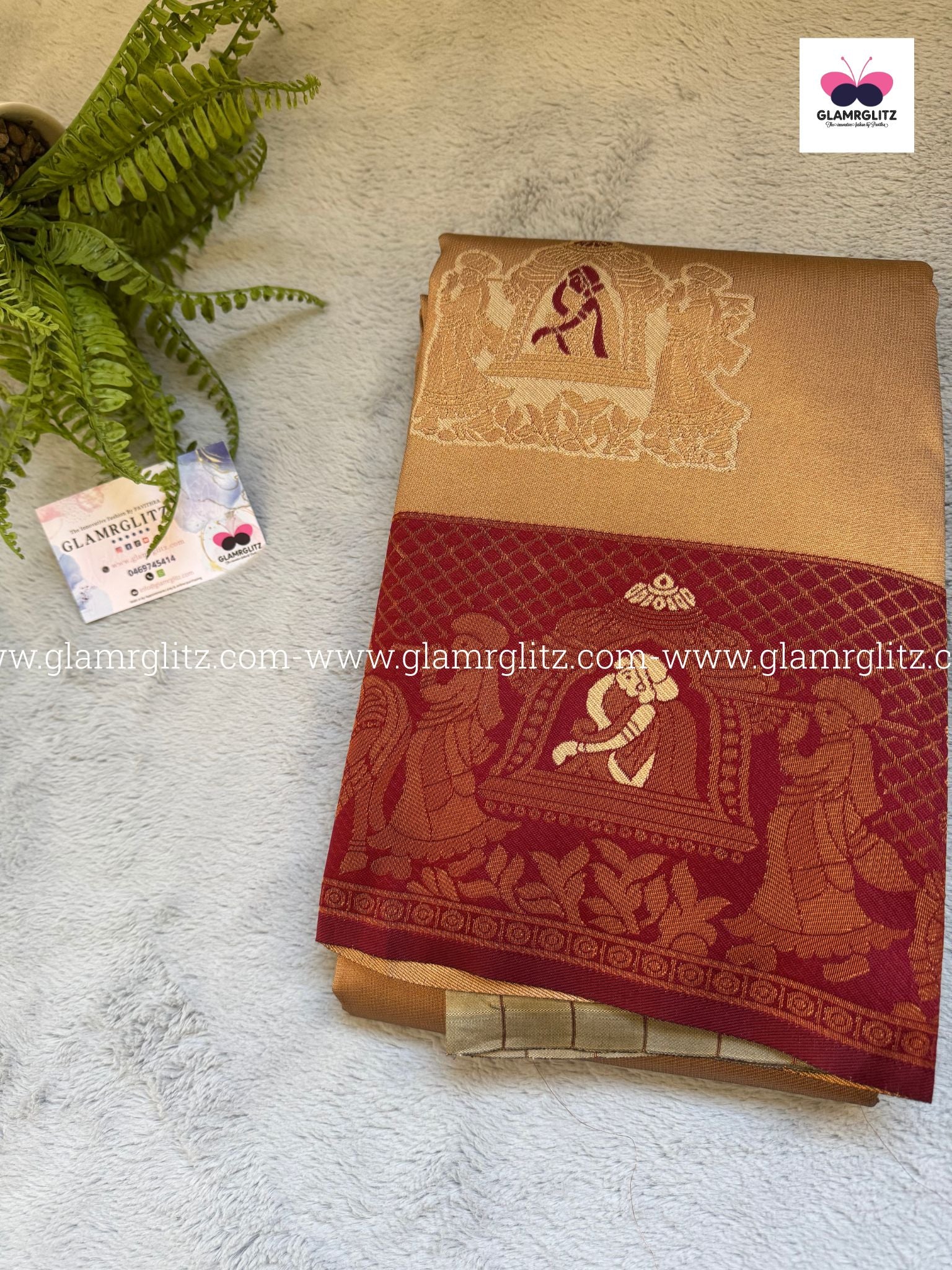 Kubera Silk Fancy Pallakku Design Sarees