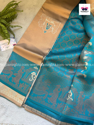 Kubera Silk Fancy Pallakku Design Sarees