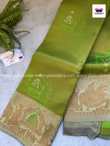Kubera Silk Fancy Pallakku Design Sarees