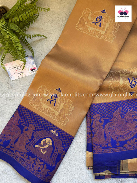 Kubera Silk Fancy Pallakku Design Sarees