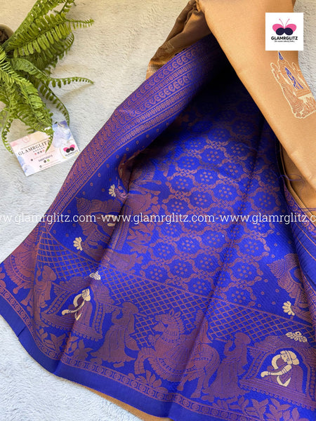Kubera Silk Fancy Pallakku Design Sarees