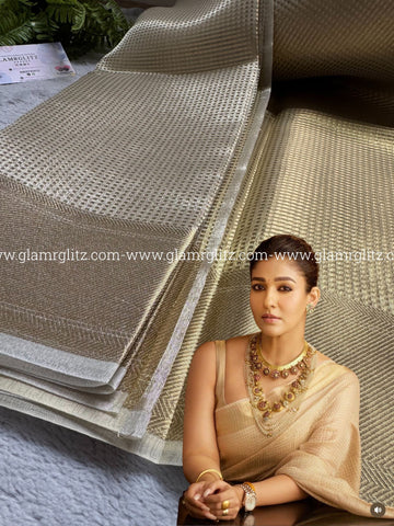BANARASI TISSUE SILK SAREE – CELEBRITY INSPIRED