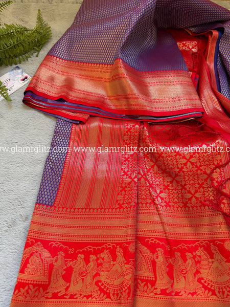 Semi Kanjipuram Silk Saree
