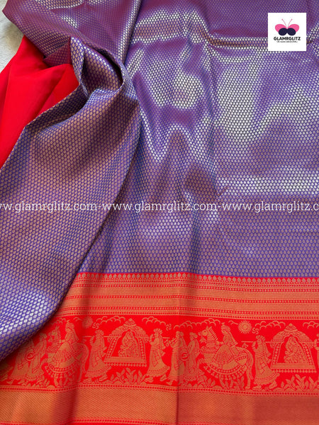 Semi Kanjipuram Silk Saree