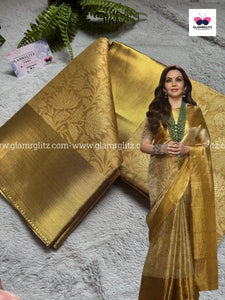 Nita Ambani-Inspired Banarasi Tissue Sarees