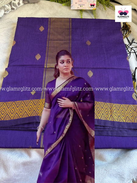 Nayanthara Silk Cotton Saree