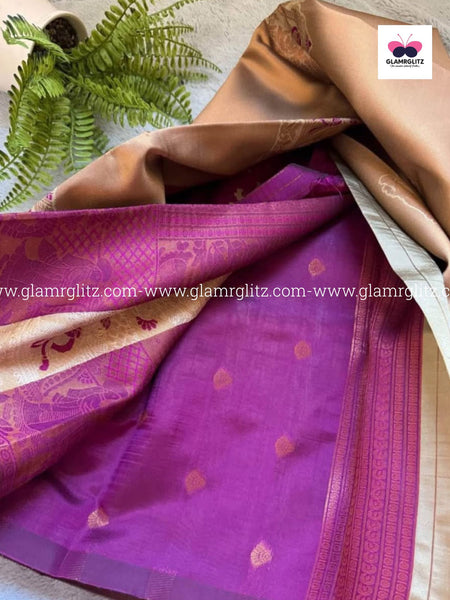 Kubera Silk Fancy Pallakku Design Sarees
