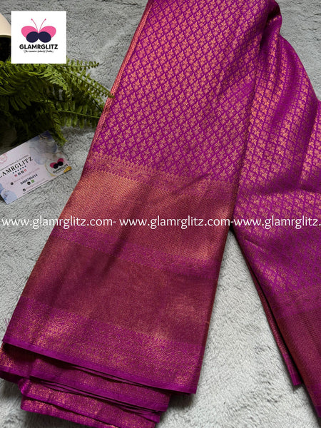 SEMI KANCHIPURAM SILK SAREE