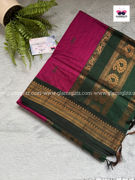 Traditional Kalyani Cotton silk saree