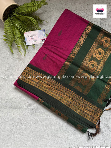 Traditional Kalyani Cotton silk saree